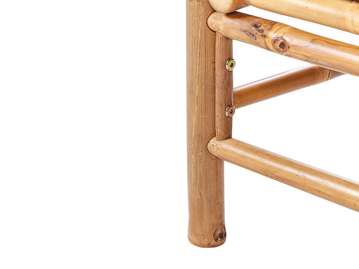 Cerreto Garden Coffee Table Bamboo Wood Brown