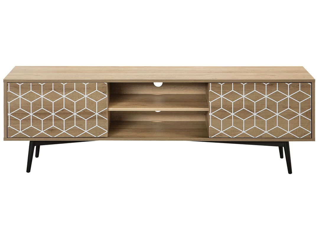 TV Stand Light Brown Guadalupe