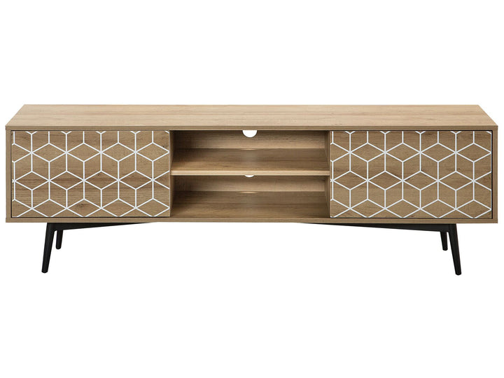 TV Stand Light Brown Guadalupe
