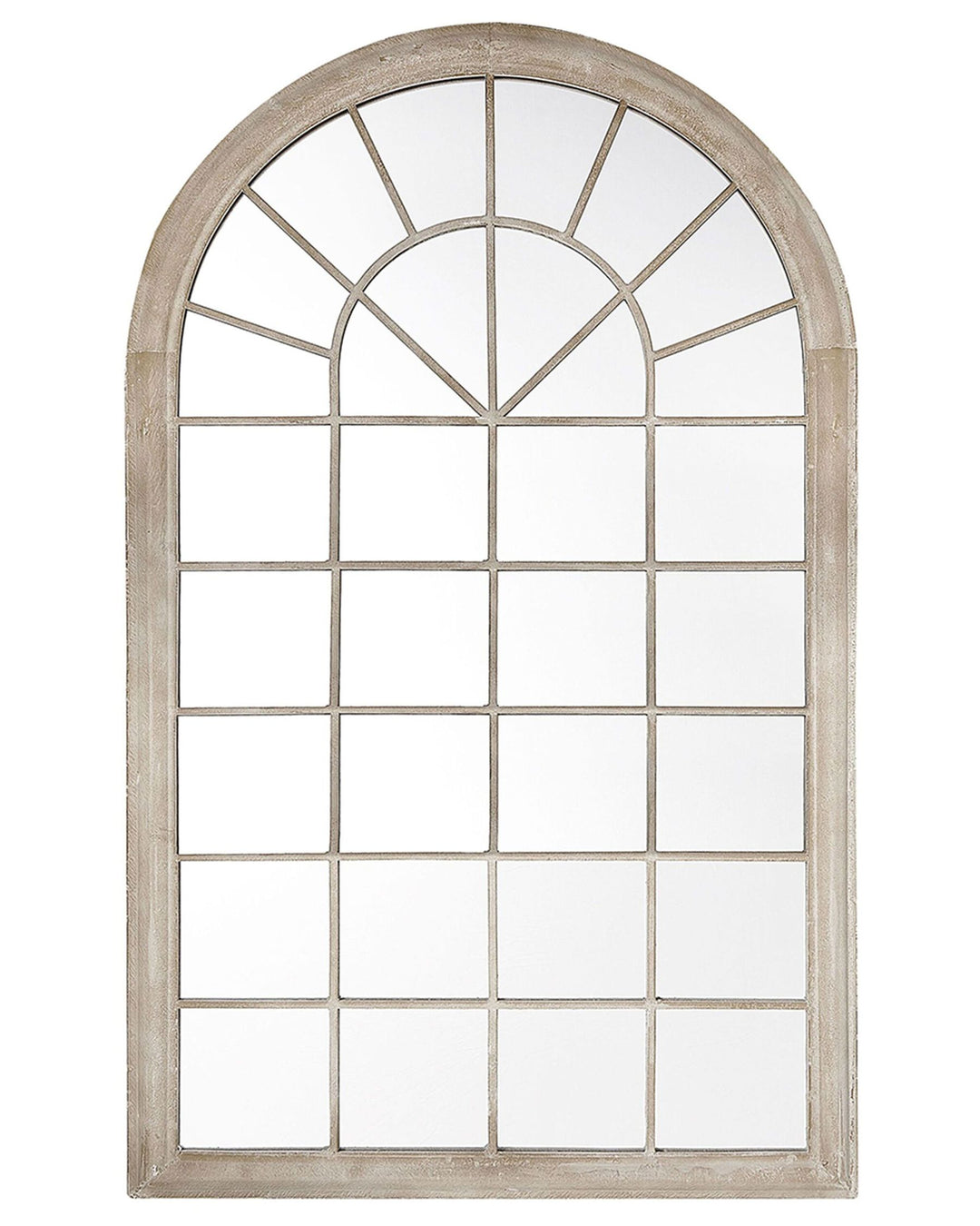 Trevol Wall Mirror Metal Beige