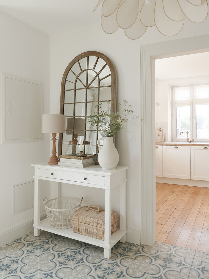 Trevol Wall Mirror Metal Beige