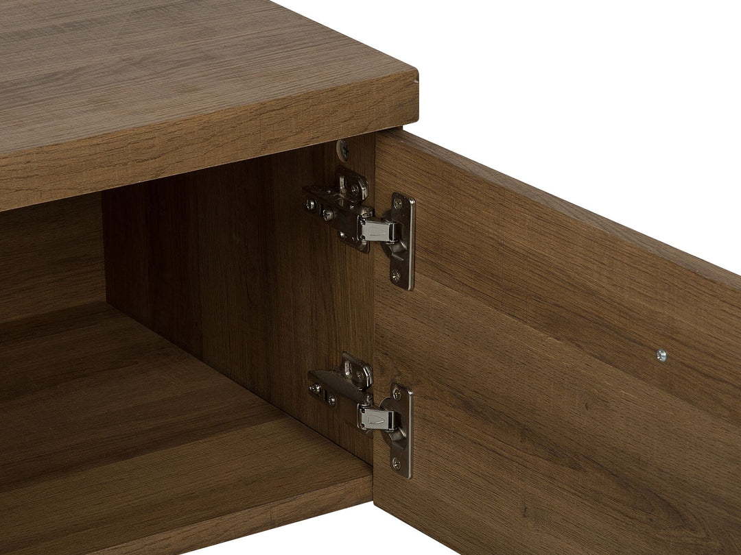 TV Stand Dark Brown Easton