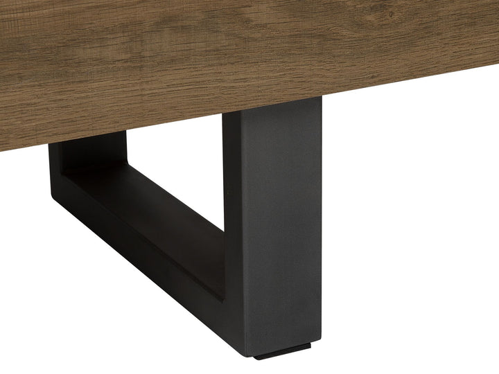TV Stand Dark Brown Easton