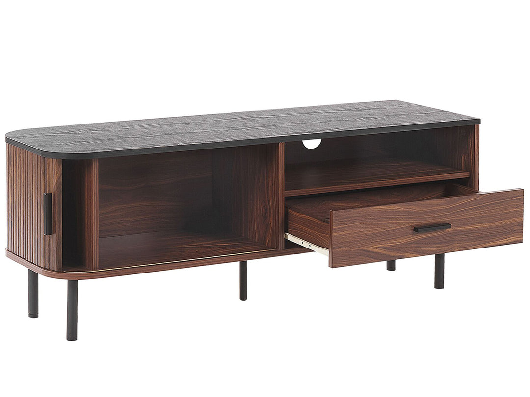 TV Stand Dark Brown Southville