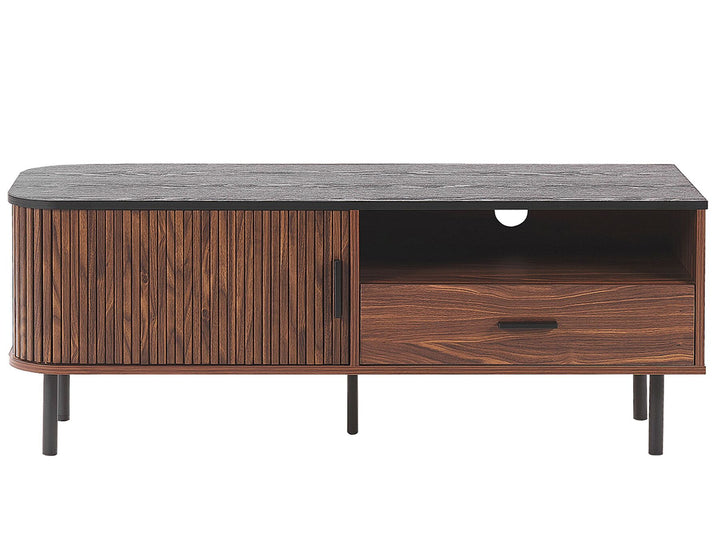 TV Stand Dark Brown Southville