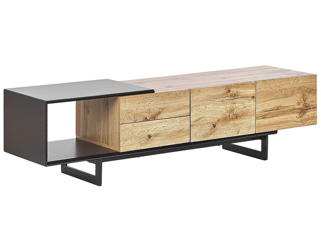 TV Stand FIORA Brown/ Black