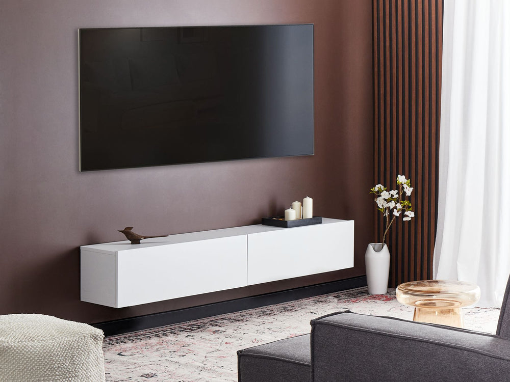 Wall Mounted TV Stand GLADSTONE White