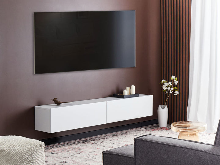 Wall Mounted TV Stand GLADSTONE White
