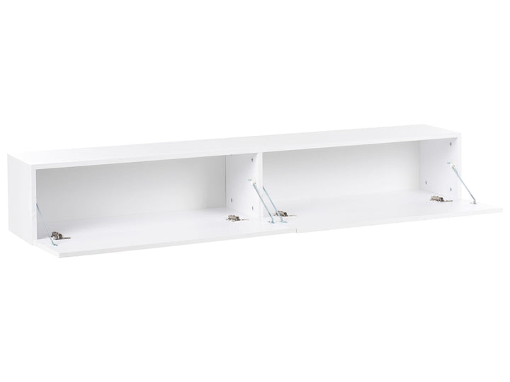 Wall Mounted TV Stand White Antoni