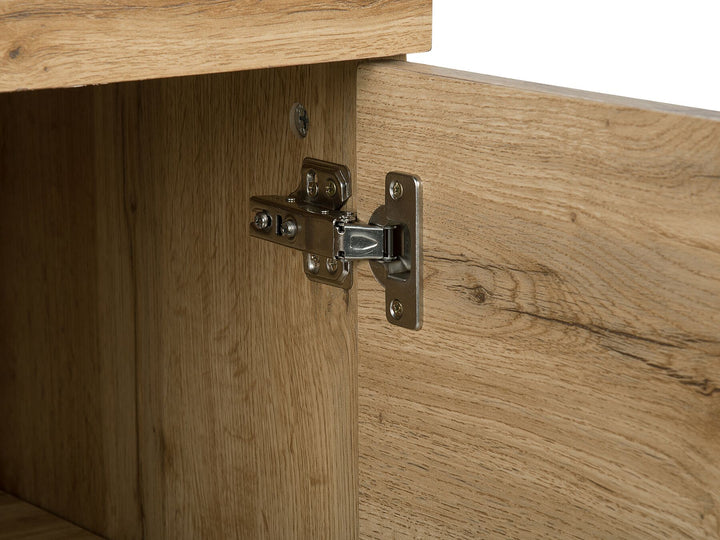 TV Stand Light Wood Easton