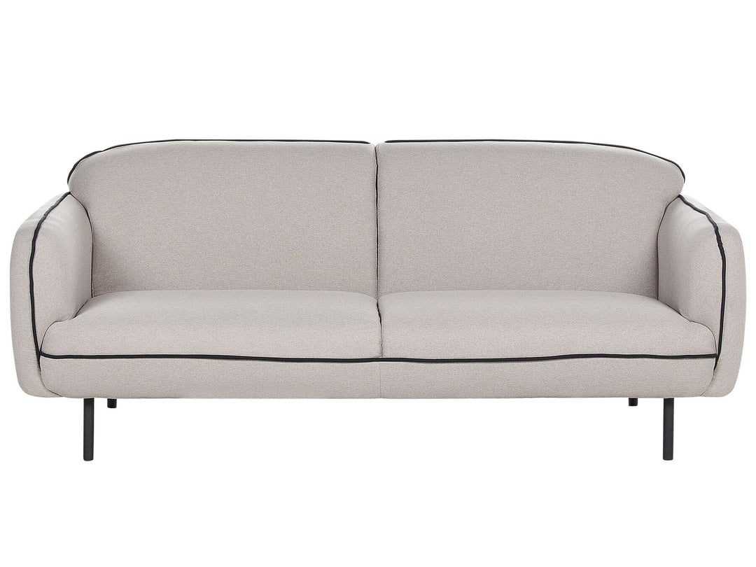 Tonsberg 3 Seater Fabric Sofa Light Grey