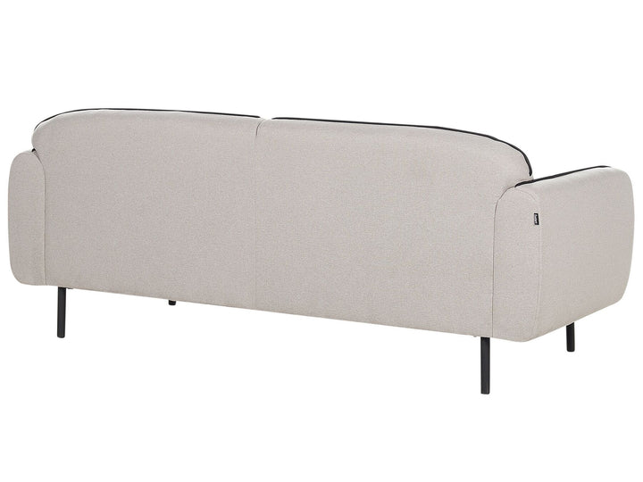 Tonsberg 3 Seater Fabric Sofa Light Grey