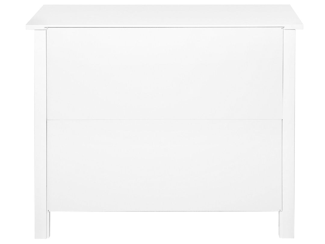 Rebrilliant 3 Drawer Chest White