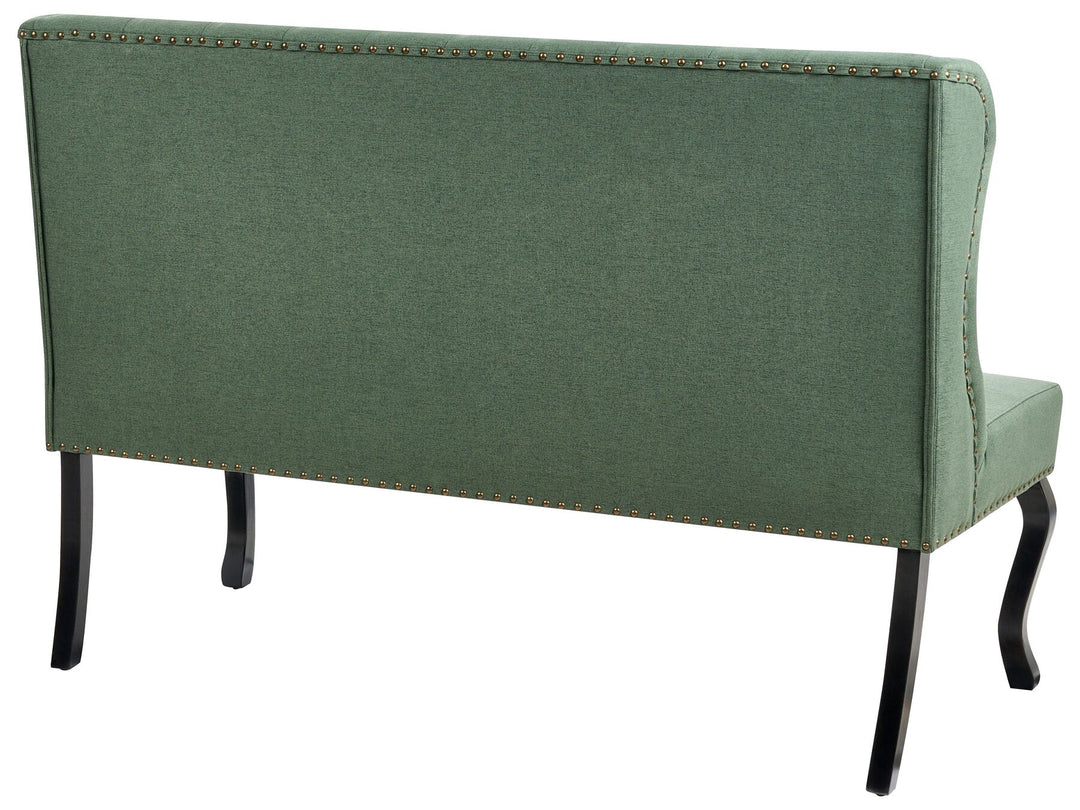 Torsby 2 Seater Fabric Kitchen Sofa Green