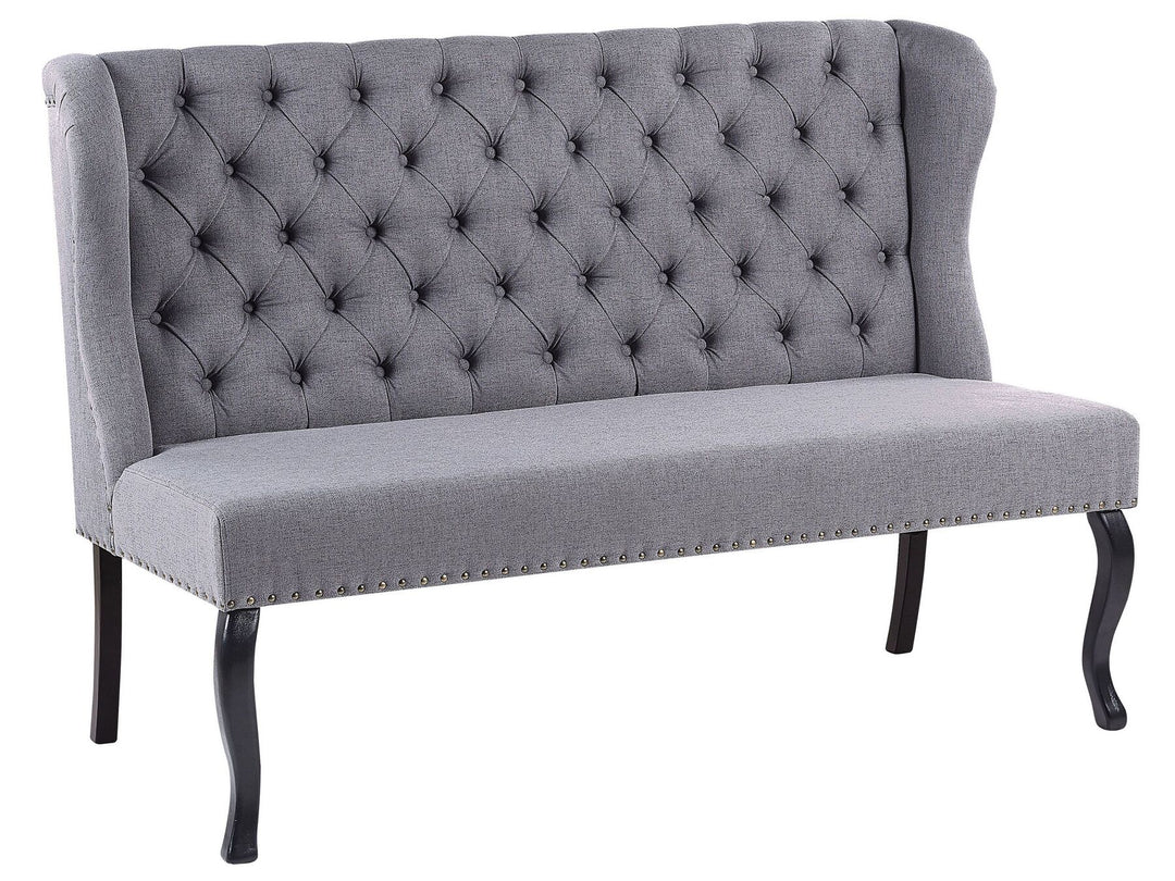 Torsby 2 Seater Fabric Kitchen Sofa Grey