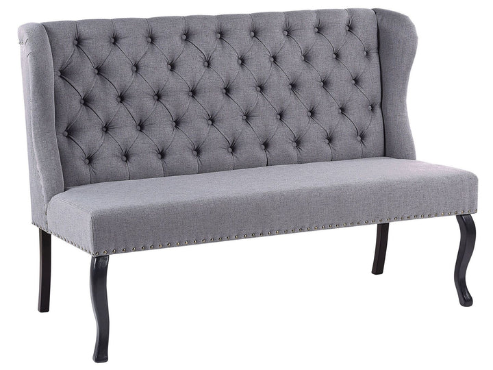 Torsby 2 Seater Fabric Kitchen Sofa Grey
