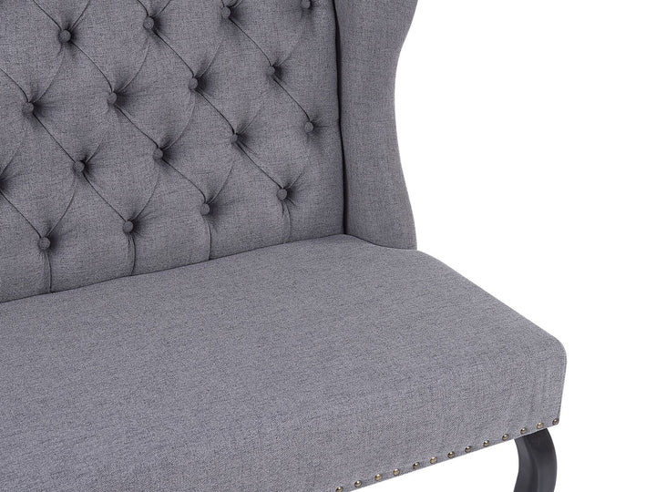 Torsby 2 Seater Fabric Kitchen Sofa Grey