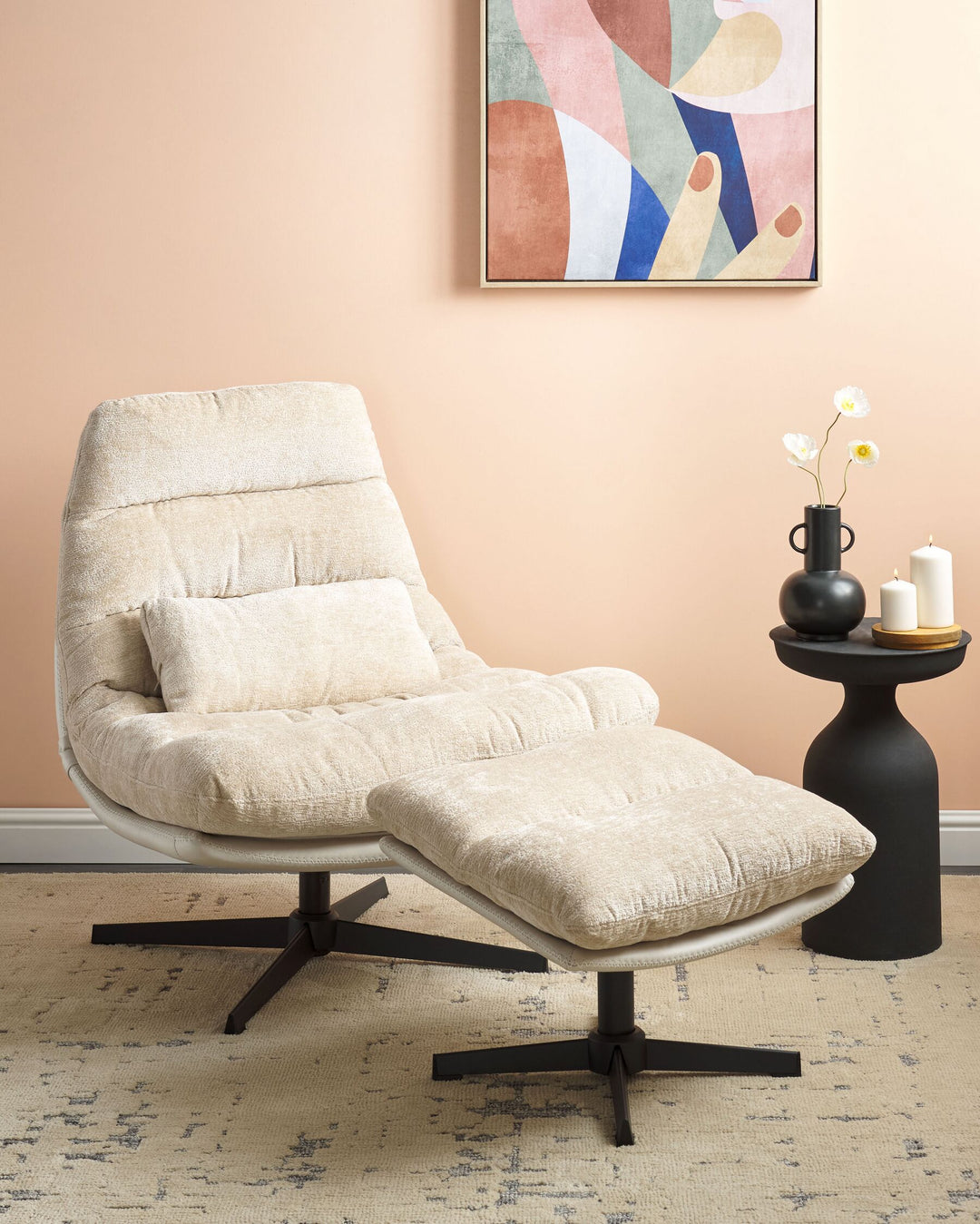 Tovik Armchair Light Beige