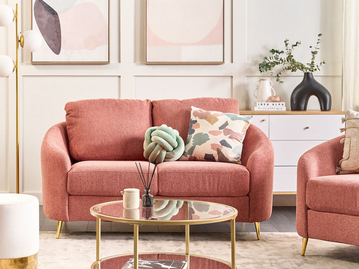 Trosa 2 Seater Fabric Sofa Pink