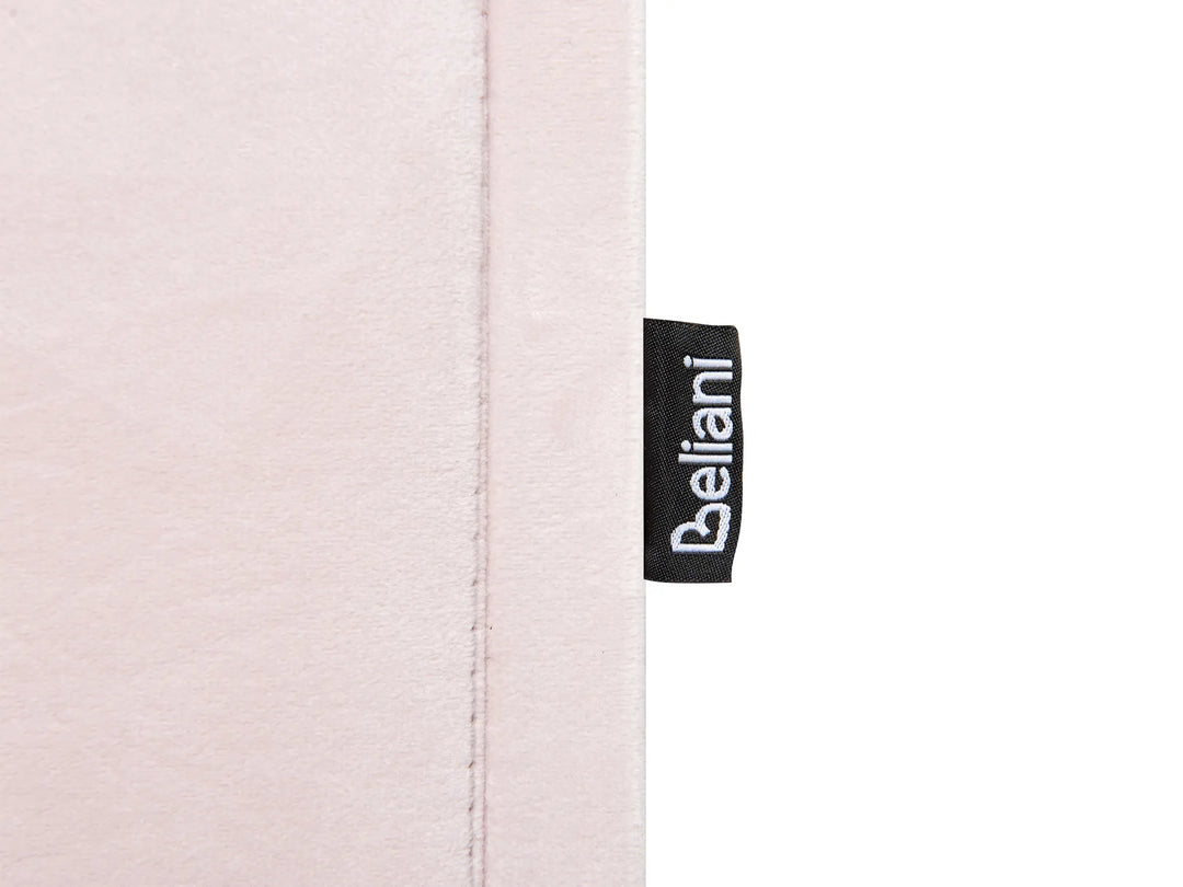 Trundle Bed Velvet 90 x 200 cm Pastel Pink Scipio