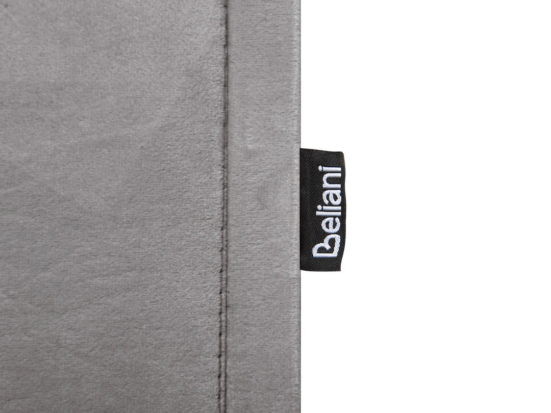 Trundle Bed Velvet  90 x 200 cm (EU Single) Grey Debira