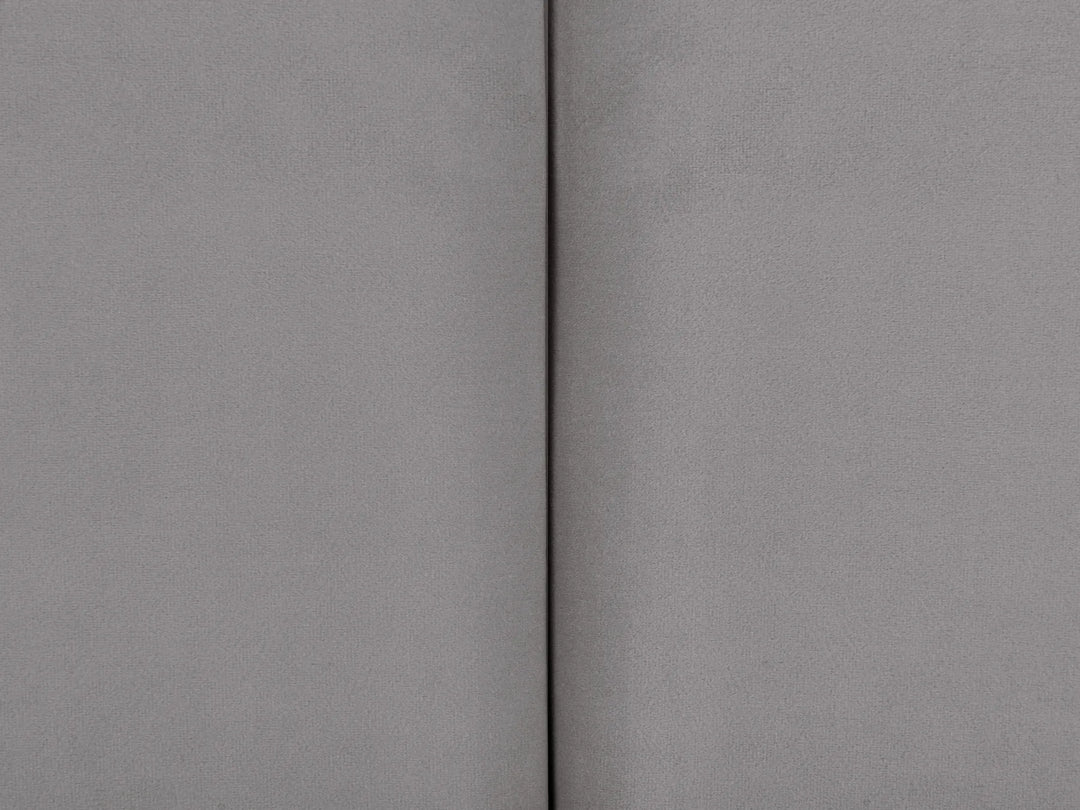 Trundle Bed Velvet  90 x 200 cm (EU Single) Grey Debira