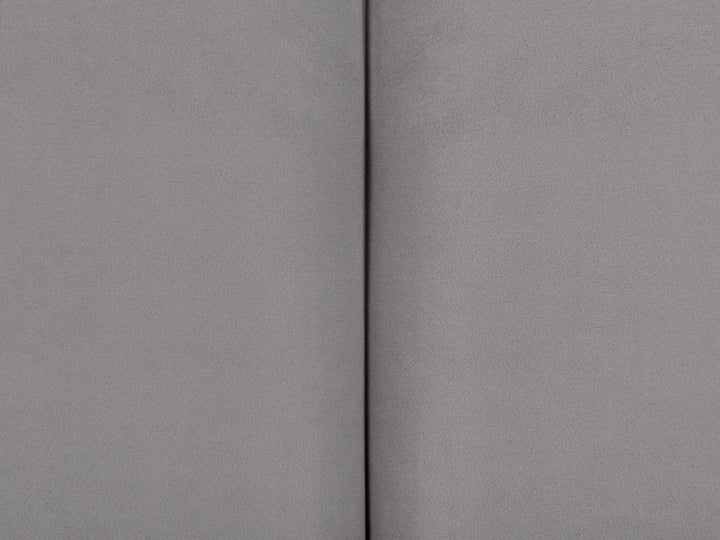 Trundle Bed Velvet  90 x 200 cm (EU Single) Grey Debira