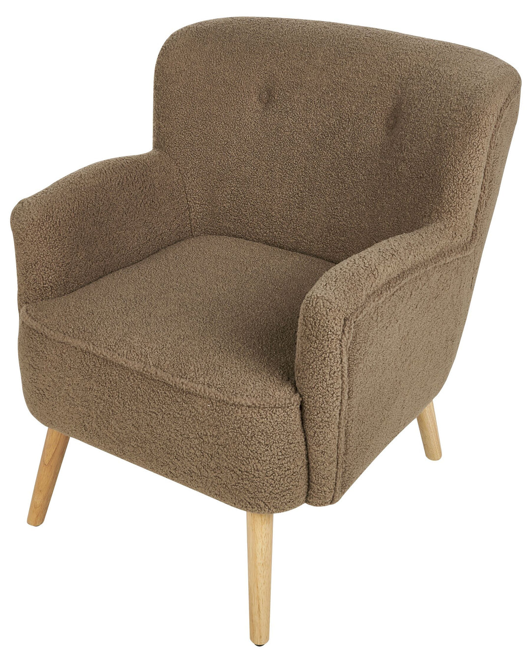 Tumba Armchair Boucle Brown