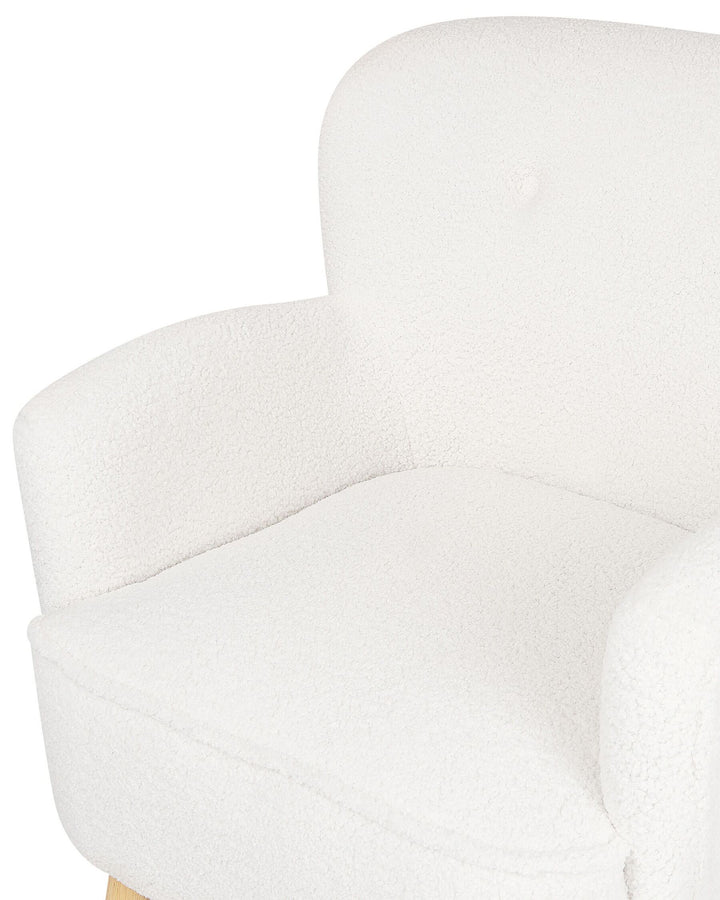 Tumba Armchair Boucle White