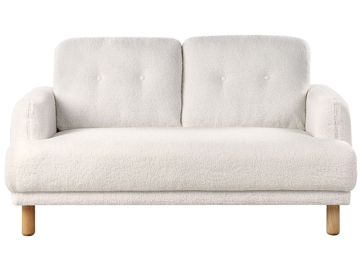 Tuve 2 Seater Boucle Sofa White