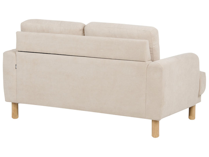 Tuve 2 Seater Corduroy Sofa Beige