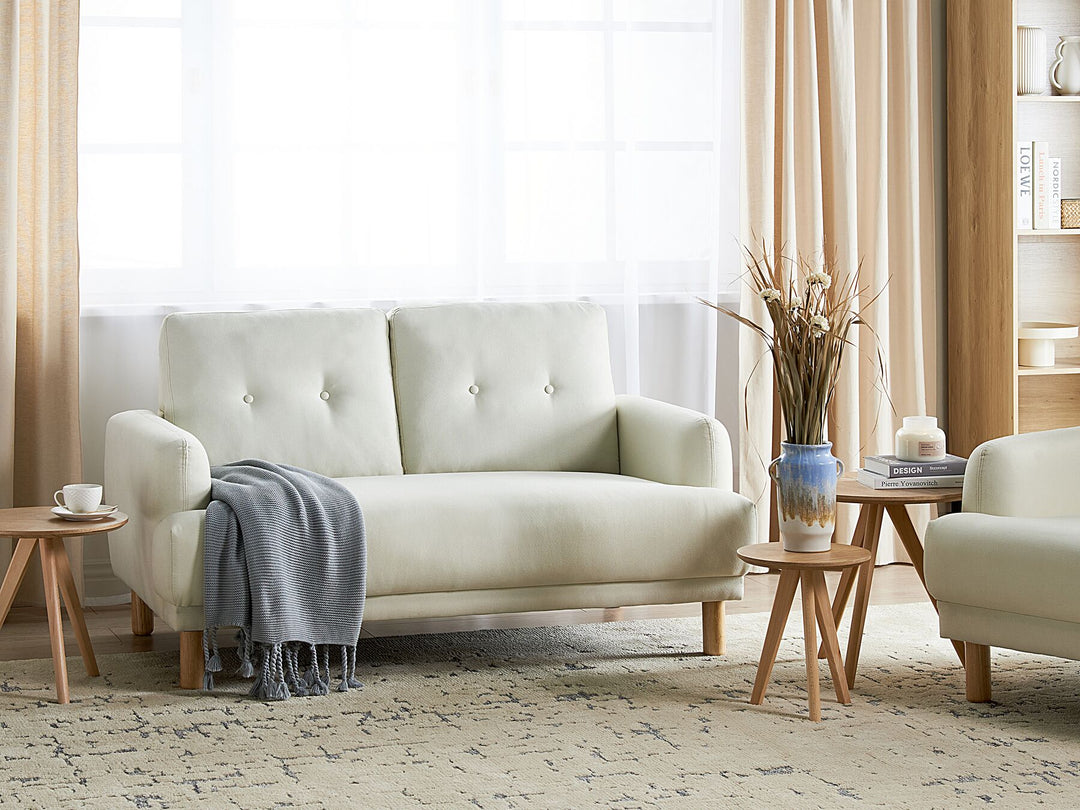 Tuve 2 Seater Fabric Sofa Off-White