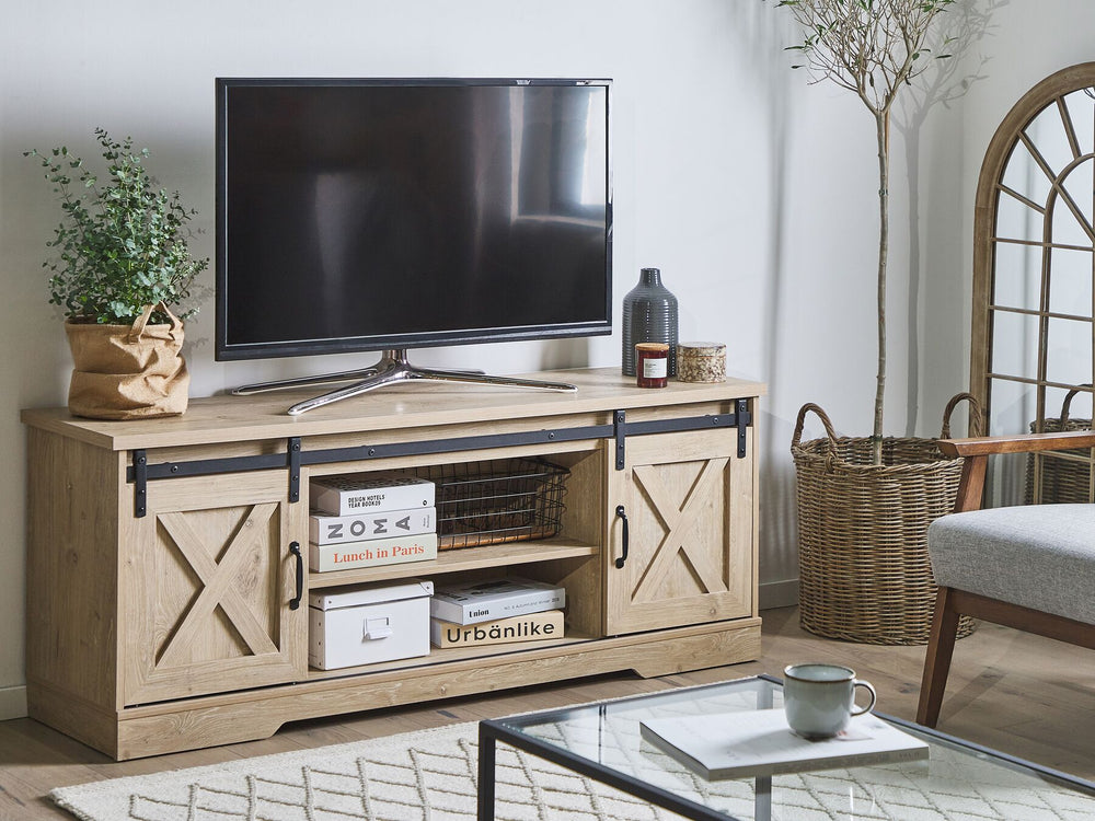 TV Stand Light Brown ULAN