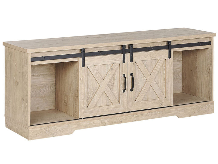 TV Stand Light Brown Selda