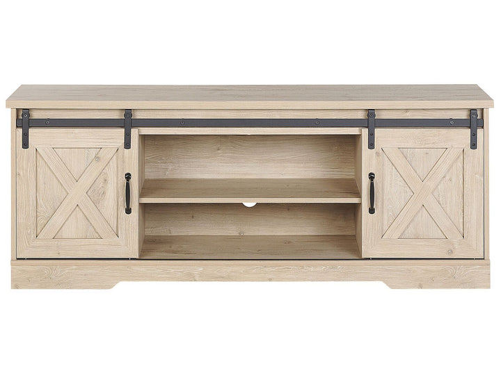 TV Stand Light Brown Selda