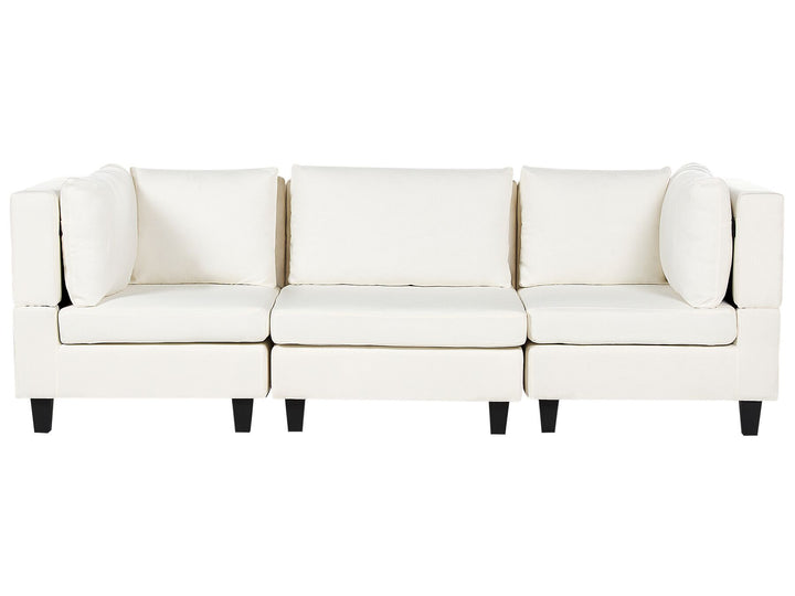 Unstad 3-Seater Modular Fabric Sofa White