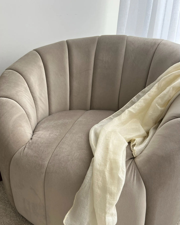 Malung Armchair Velvet Beige