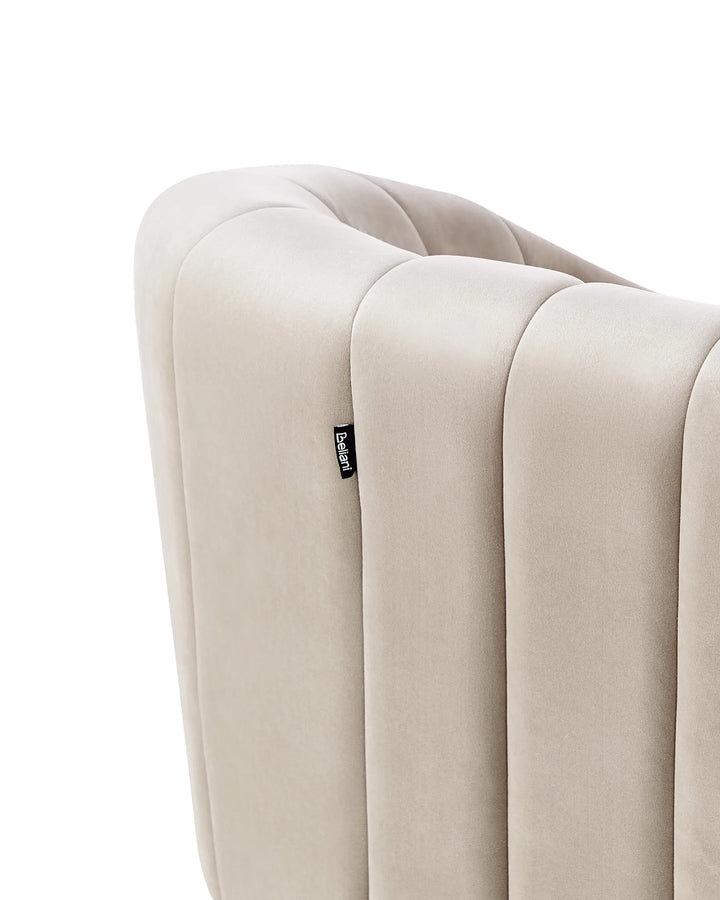 Malung Armchair Velvet Beige