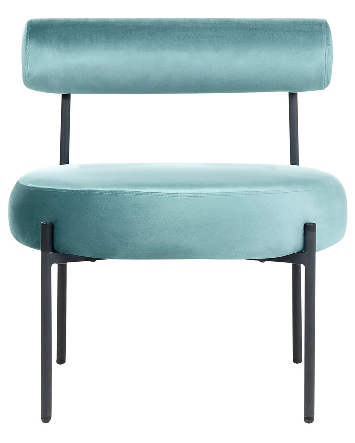 Alpha Armchair Velvet Turquoise