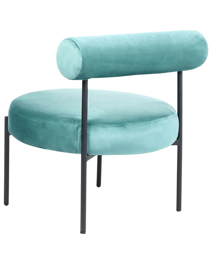 Alpha Armchair Velvet Turquoise