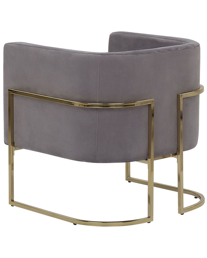 Sirkka Armchair Velvet Grey