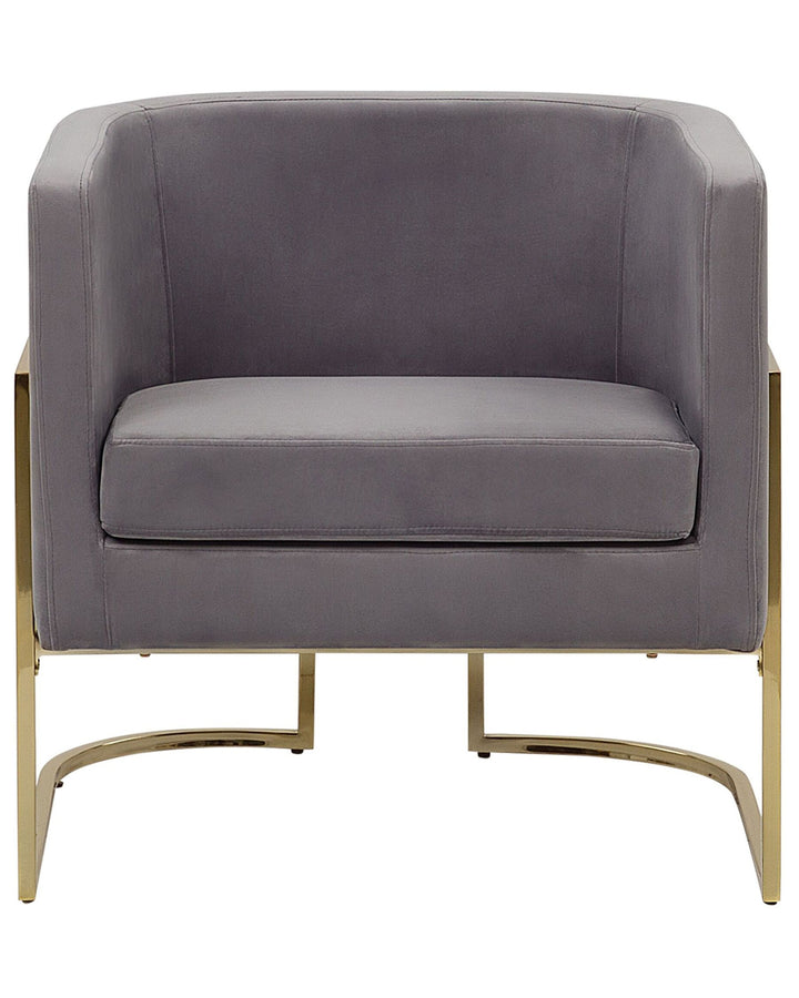 Sirkka Armchair Velvet Grey