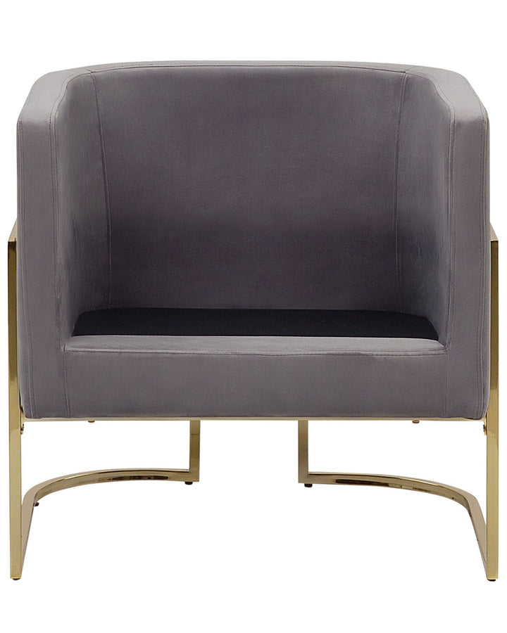 Sirkka Armchair Velvet Grey