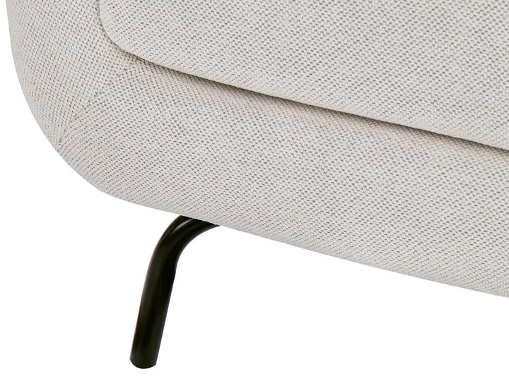 Sofa 3 Seater Fabric Off-White Raimund