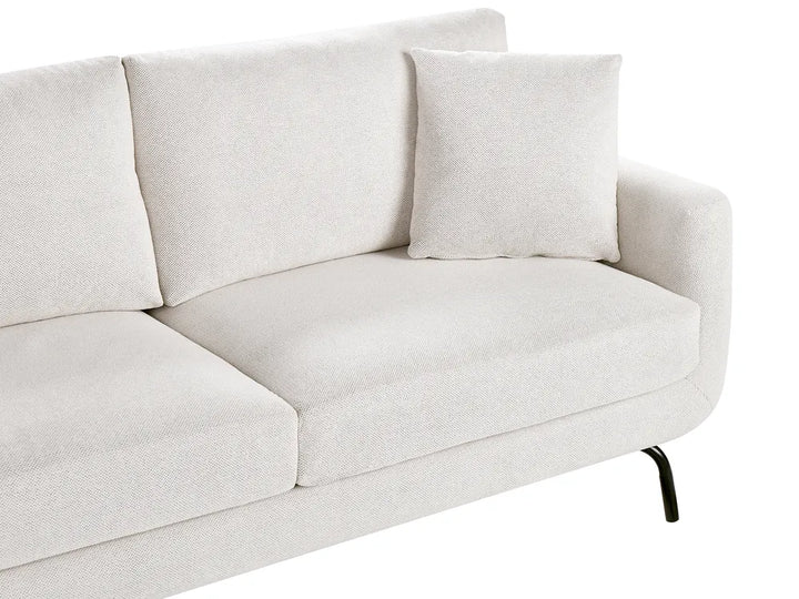 Sofa 3 Seater Fabric Off-White Raimund