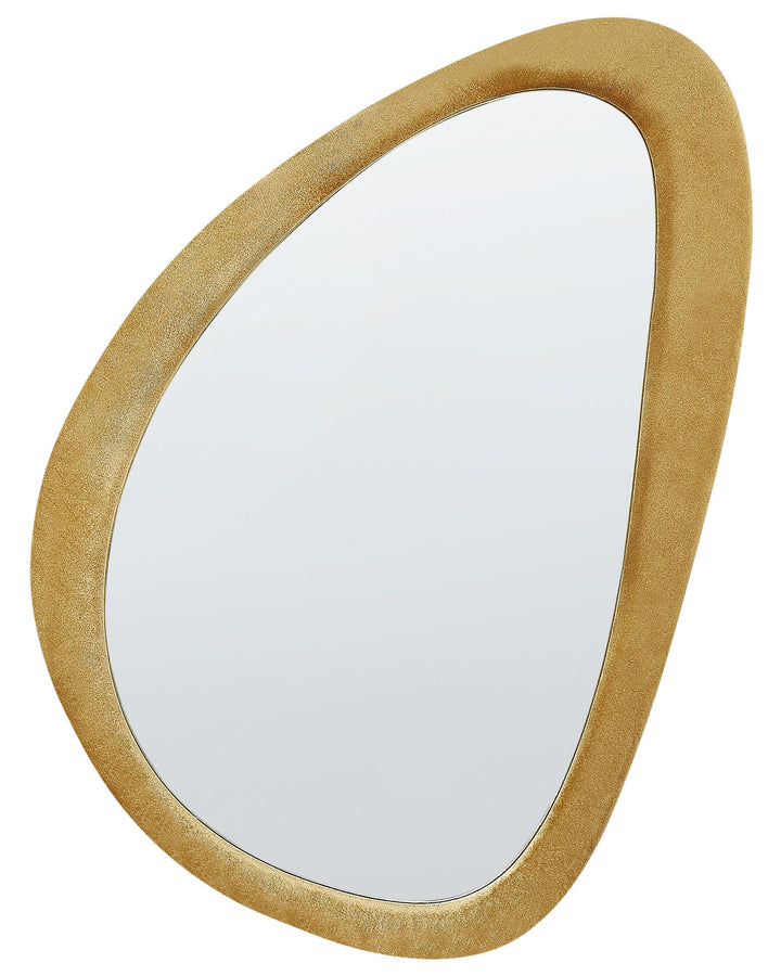Venas Wall Mirror Velvet Mustard