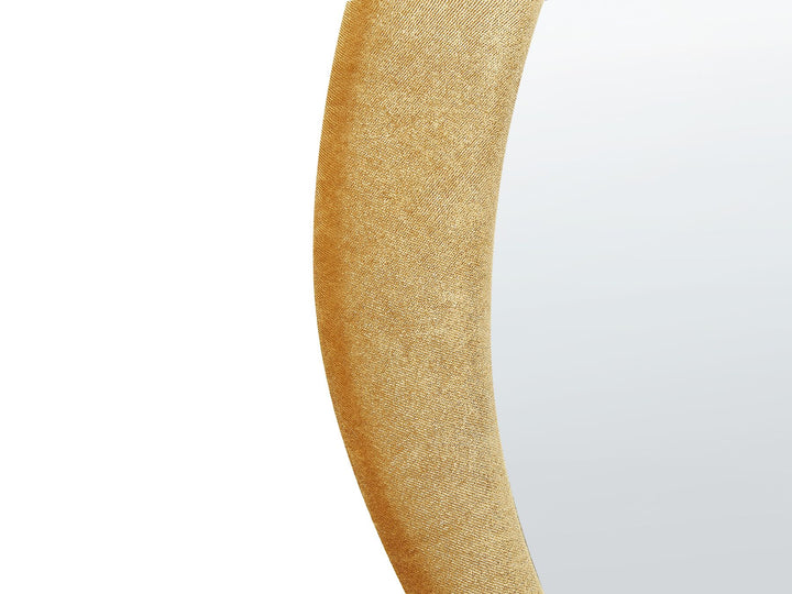 Venas Wall Mirror Velvet Mustard