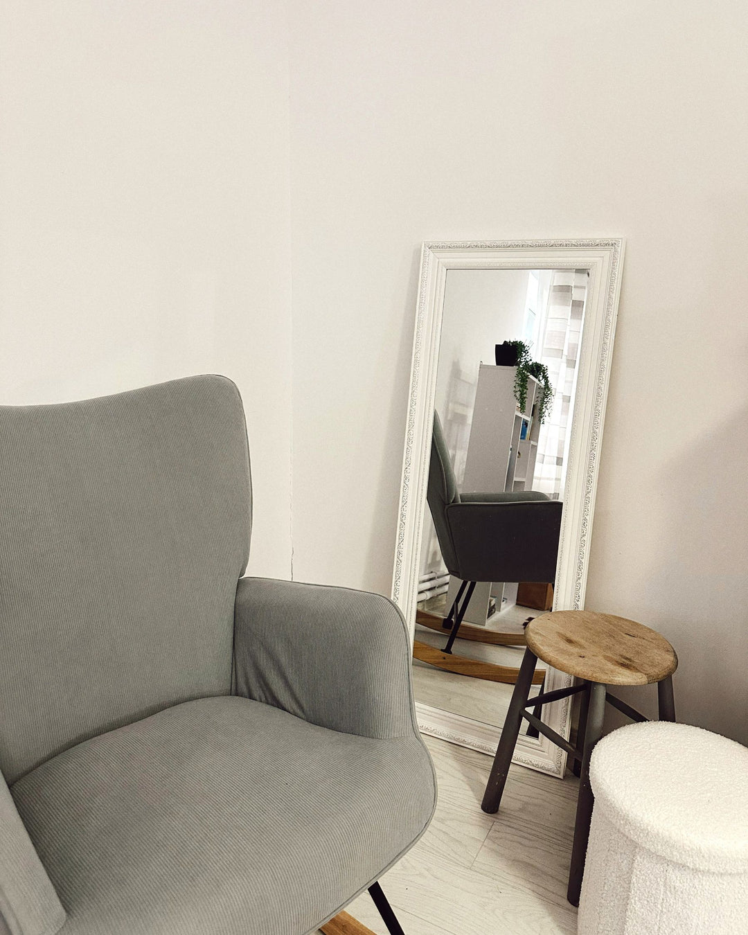 Vertou Wall Mirror White