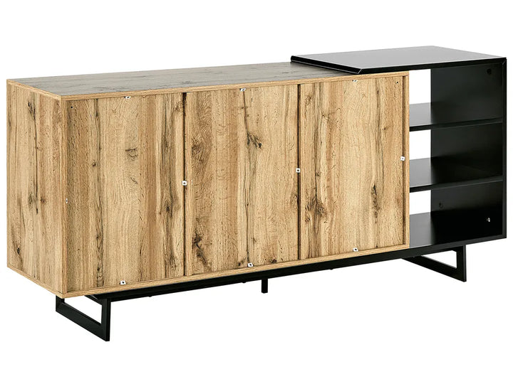 2 Door Sideboard Brown/ Black Nephie