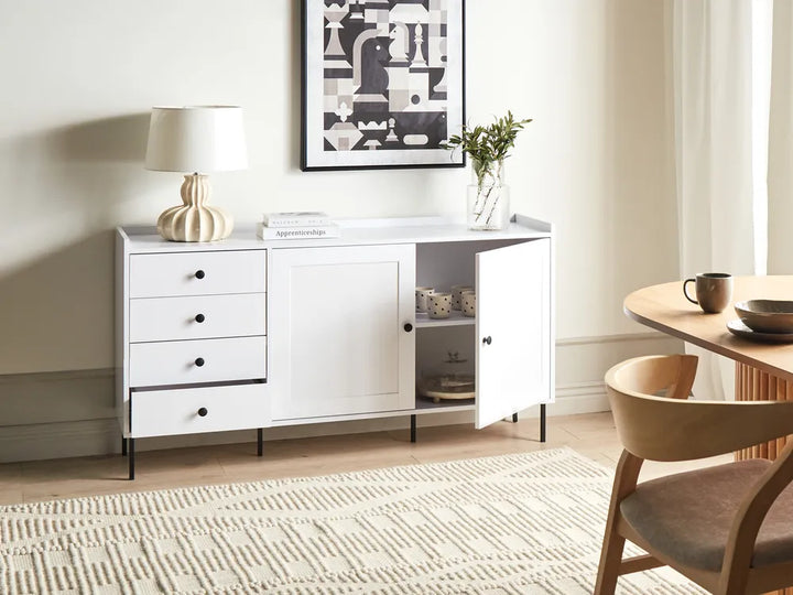 2 Door Sideboard White Seyla